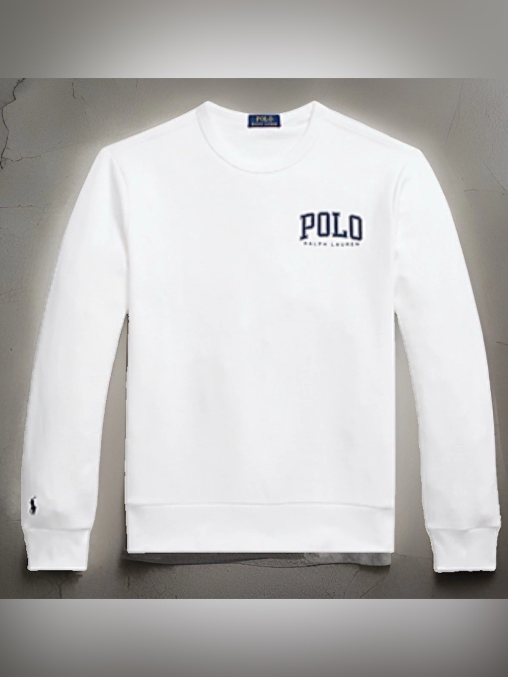 Polo Ralph Lauren Spell Out Logo Crewneck Sweatshirt